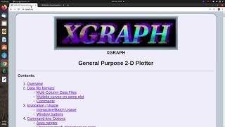 xgraph in Ubuntu 20.04 | Issues solved
