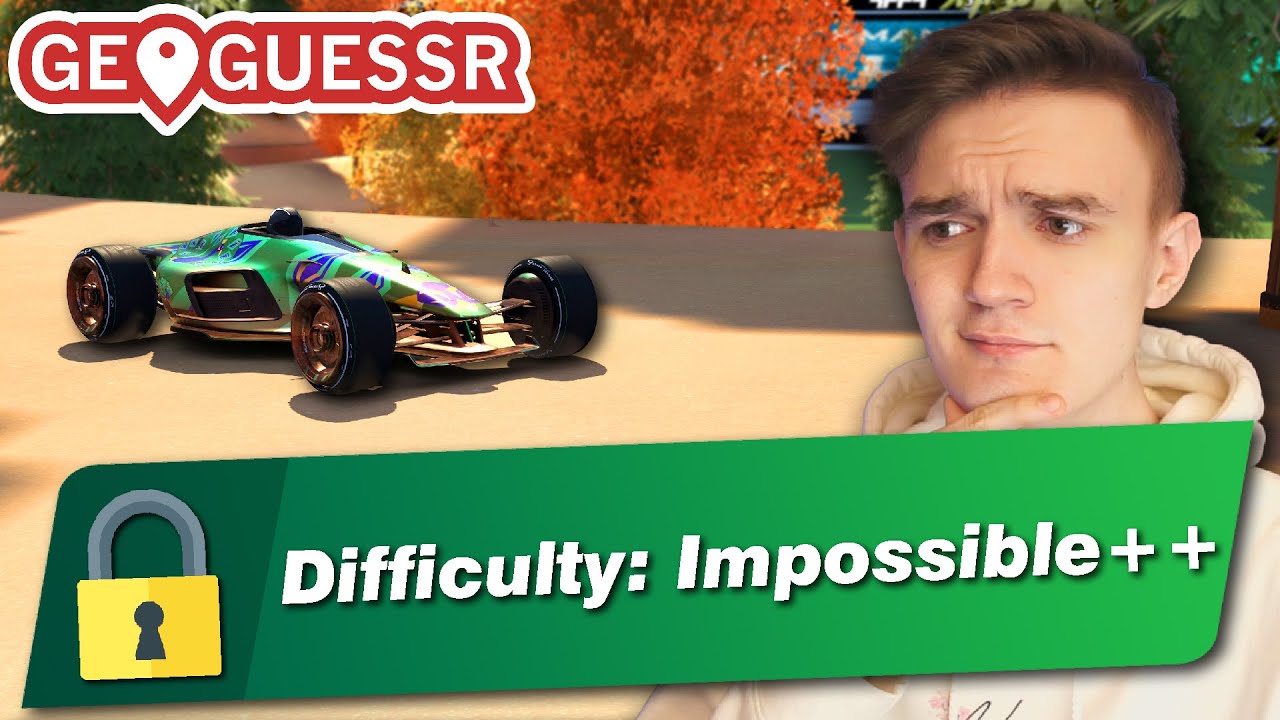They made a GeoGuessr Mod in Trackmania. It's impossible