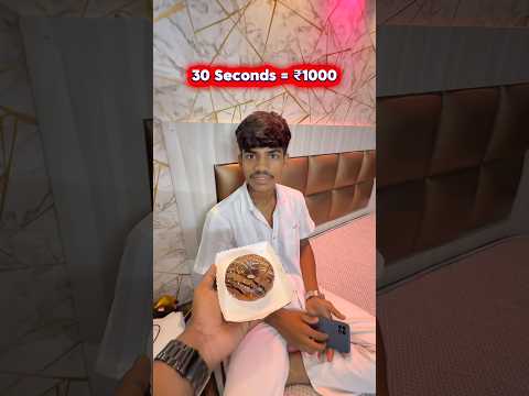 30 Seconds Donut Challenge 🍩 | #shortsfeed