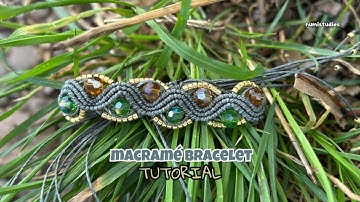 Macrame Bracelet with Beads Tutorial Step-by-Step Guide for Beginners