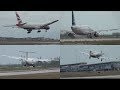 Bahamas | Fighting Crosswinds in Hurricane Dorian | Sept 2/2019 | Planespotting | Bad Weather