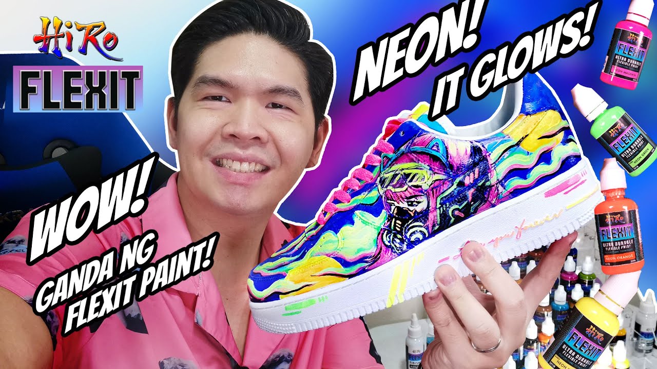HOW TO CUSTOMIZE DRAKE NOCTA X NIKE AIR FORCE 1 USING HIRO FLEXIT