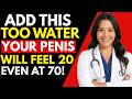 Don’t Drink Plain Water After 50! Add THIS Mineral for Insane Blood Flow | Dr. Nerita Explains