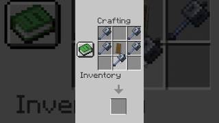 Crafting a MACE SHIELD in Minecraft! 🛡️⚡#minecraft