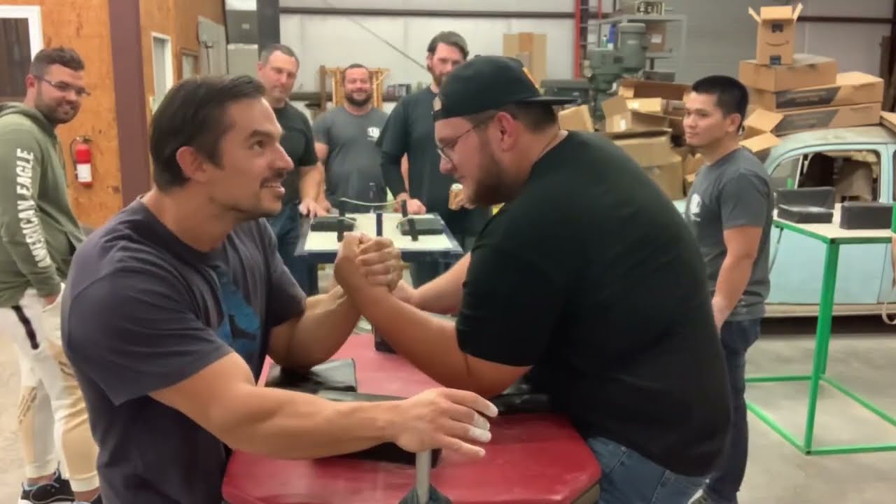 First Armwrestling Machine Gun Team