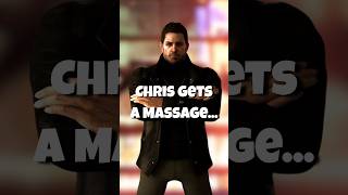 Chris Redfield Gets A Massage! #residentevil #shorts