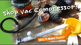 Can I Make #Aircrete Foam With A Shop Vac? Or Tire Inflator? by GreenShortz DIY 3,343 views 7 months ago 16 minutes