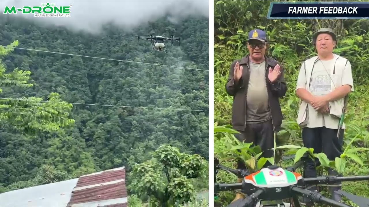 Precision Spraying for Cardamom Crop | DGCA Certified Agricultural Spraying Drone