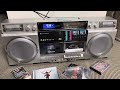 Soundmaster scd1980 boombox2023 kassettenrekorder casetofon cassette mcs