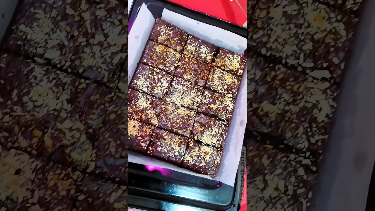 A Bite Of Brownie Can Fix Almost Everything🥰🥰 