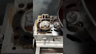 The Most Satisfying VW Power 16V Cylinder Head Resurfacing on YouTube! #satisfying #volkswagen