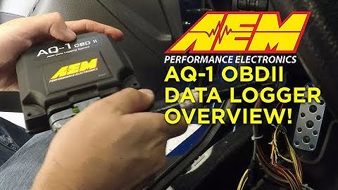 AQ-1 OBDII Data Logger Features - Log Data from CANbus through OBD Port!