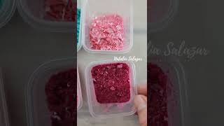 😍Nuevo video Glitter comestible fácil y económico| Natalia Salazar 💓 #shorts