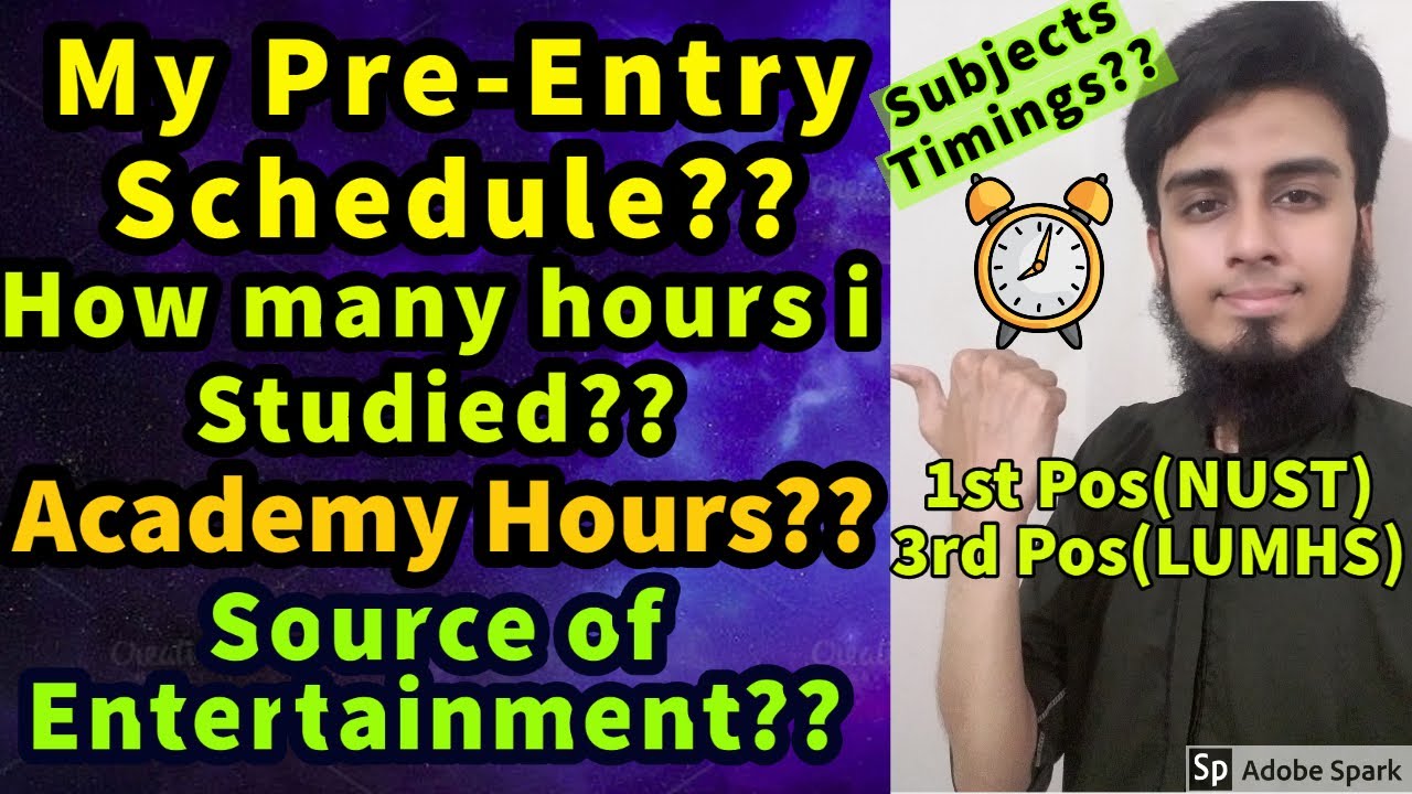 MDCAT/ECAT Study Schedule 2020 / Entry Test preparation tips / How i read more than 10 BOOKS ??