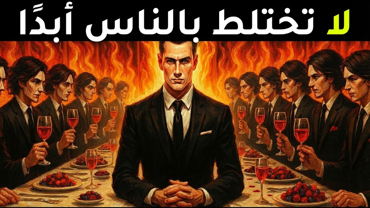 إذا كنت وحيدًا فأنت على الطريق الصحيح ميكيافيللي يشرح لماذا الأقوياء دائمًا وحيدون!