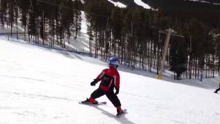 Last run at Breck 2013.