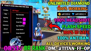 Ob53 Free Fire Panel Mobile 🔥 FF Antiban Panel | Free Fire Hack New 😈 FF Injector 2026 | FF Panel