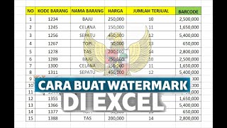 Cara Membuat Watermark di Excel 2019, 2016, 2010 screenshot 5