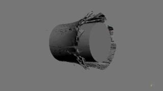 thinkingParticles: Peeling Off