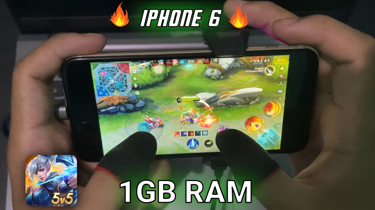 Fanny Test on iphone 6 Mobile Legends