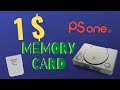 Buying CHEAP 1$ PS1 memory card (testing)