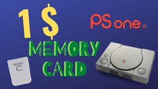 Buying CHEAP 1$ PS1 memory card (testing)