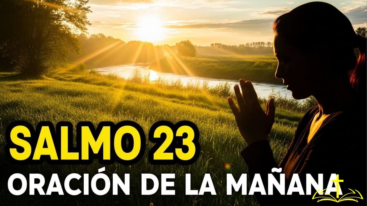 ORACIÓN DE LA MAÑANA con el SALMO 23 | Poderosa Oración para Comenzar el Día con Dios