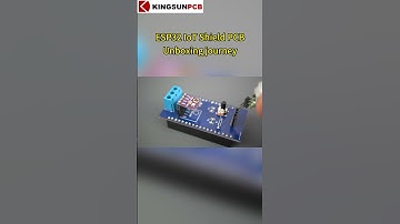ESP32 IoT Shield PCB Unboxing journey！