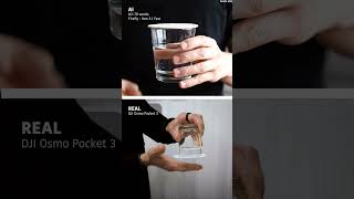 Real vs AI No. 36 | Can AI Defy Gravity with a Glass of Water?
