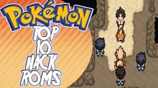 TOP 10 MEJORES HACK ROMS DE POKEMON (Con Mega Evoluciones) - especial 2000 sub!! 2017