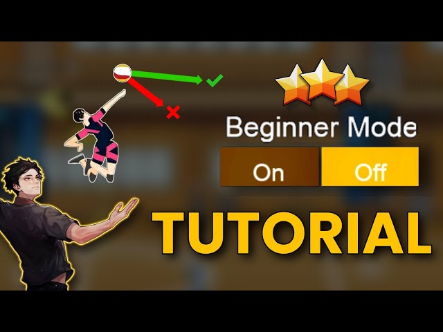 TUTORIAL ► Beginner Mode OFF ► The Spike Mobile. Volleyball 3x3 class=