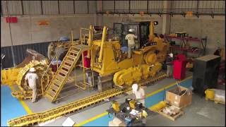 Reconstrucción Certificada Caterpillar  Tractor Cat D8T  Taller de Máquinas Ferreyros