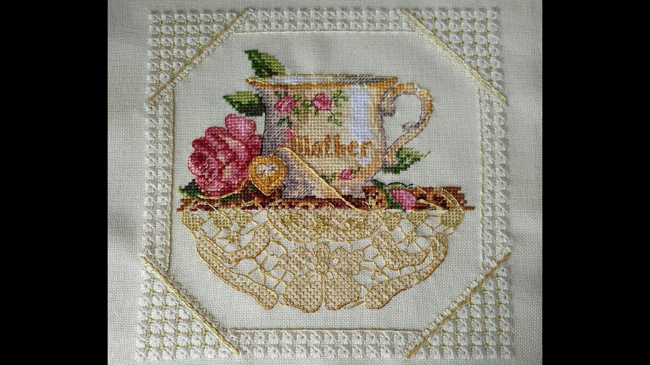 Схема вышивки дименшенс мамина чашка