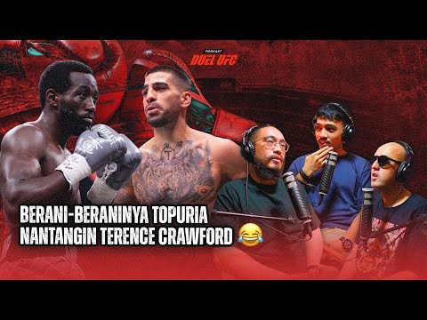 Topuria Berani Banget Nantangin Crawford. Crawford Mah Jauh di Atas Topuria