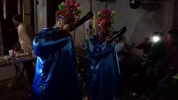 lễ pồ chêu của đoàn thầy cúng người hoa đồng láy tân lập lục ngạn bắc giang 法事情越南國北江省