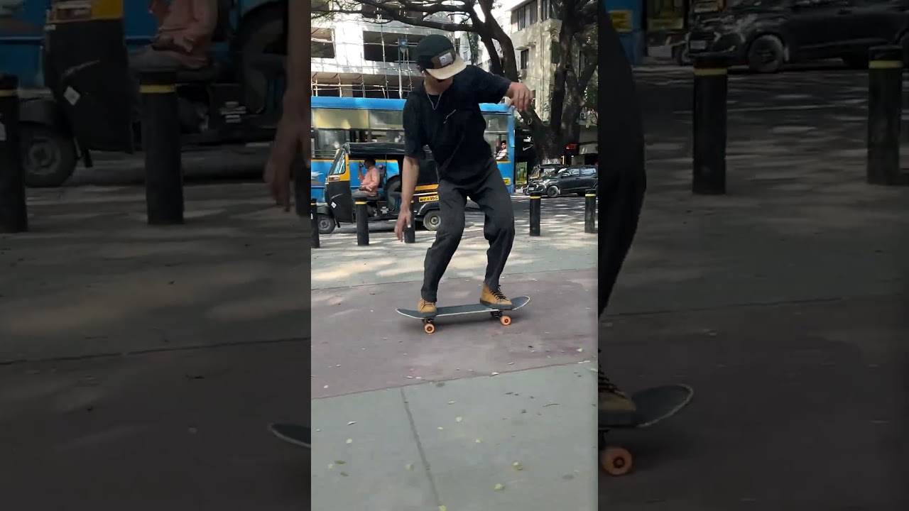 FLATGROUND SKATEBOARD TRICKS | Pune Streets