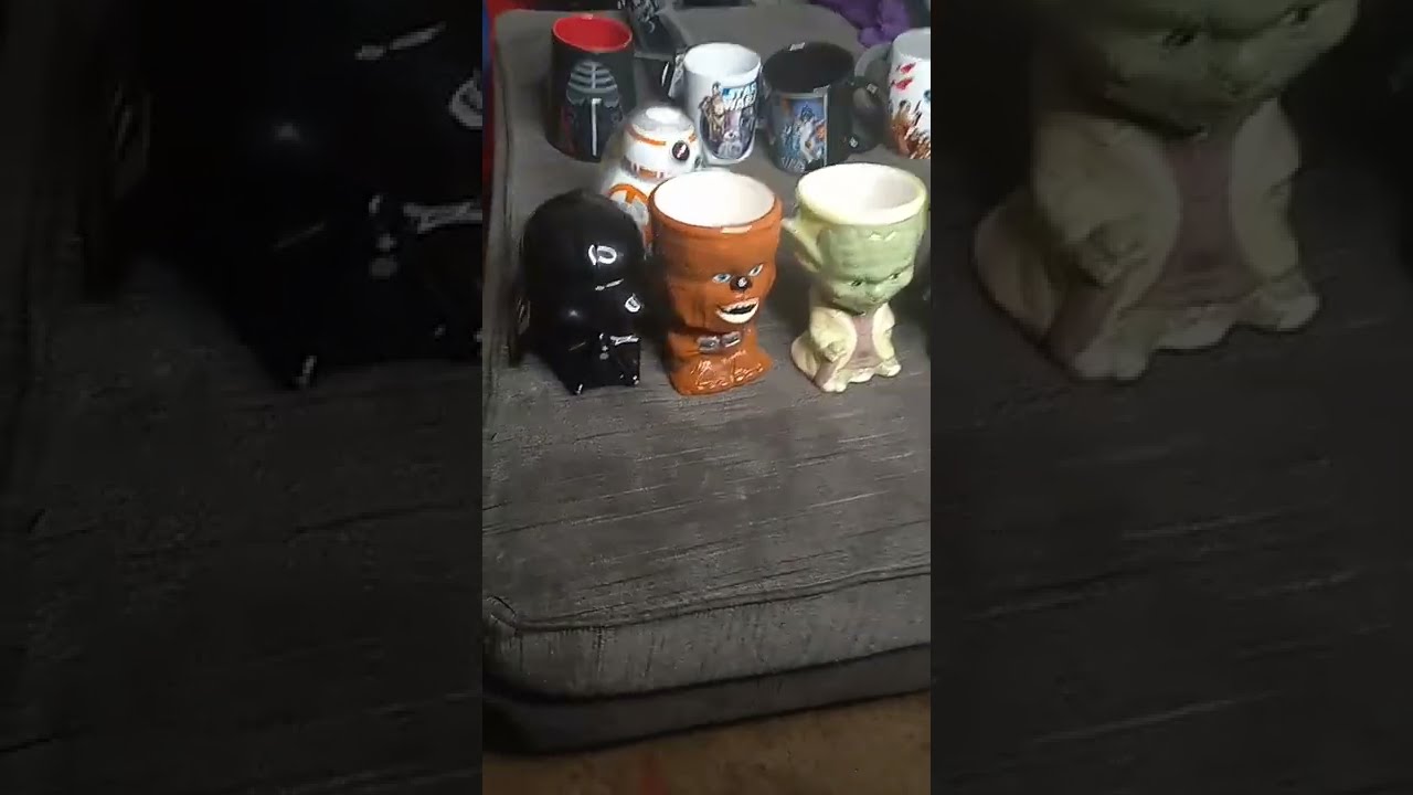 Star Wars collector mugs stole them!!