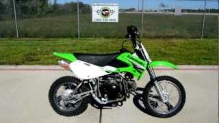 2005 Kawasaki KLX110 Pit Bike with Two Brothers Exhaust and More
