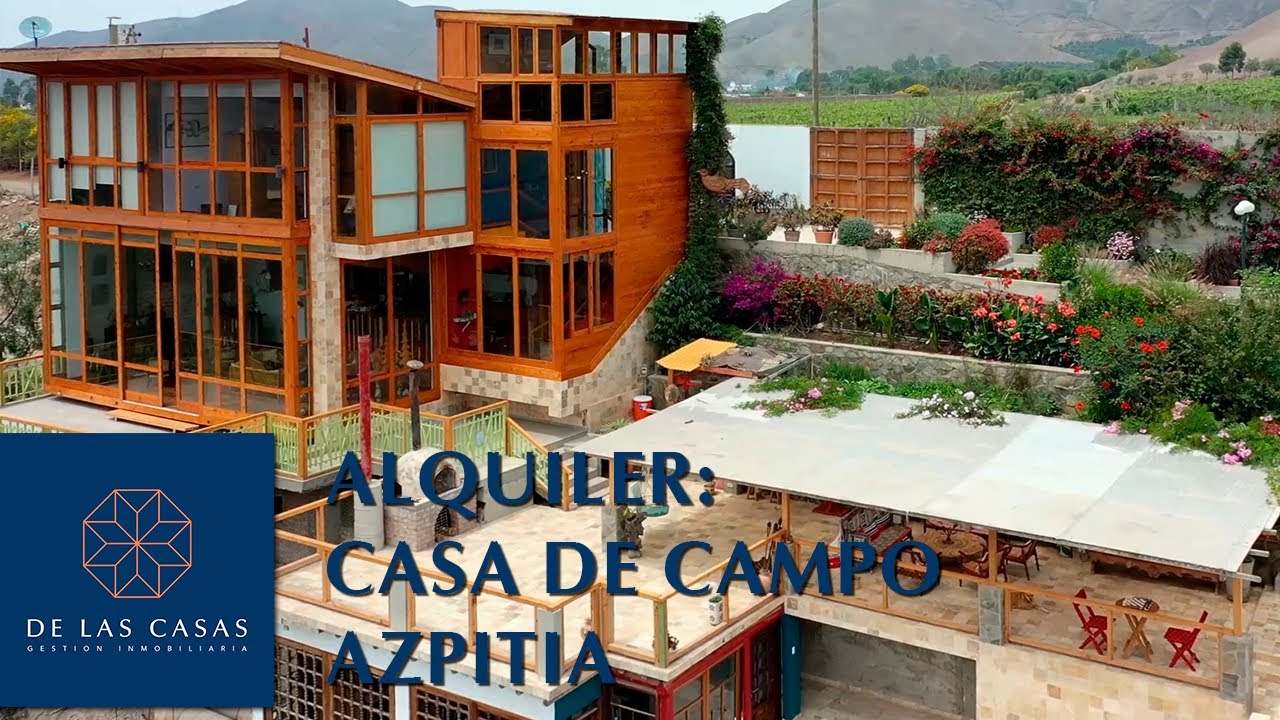 Alquiler casa de campo en Azpitia YouTube