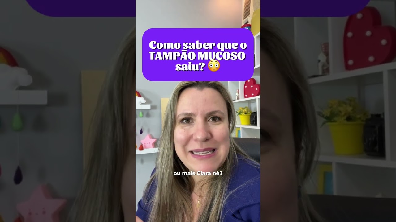 Como saber se o TAMPÃO MUCOSO saiu?😱🫣 #SummerOfGoals