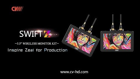 CVW SWIFT Z PRODUCT VIDEO- 5.5" Wireless Monitor Kit