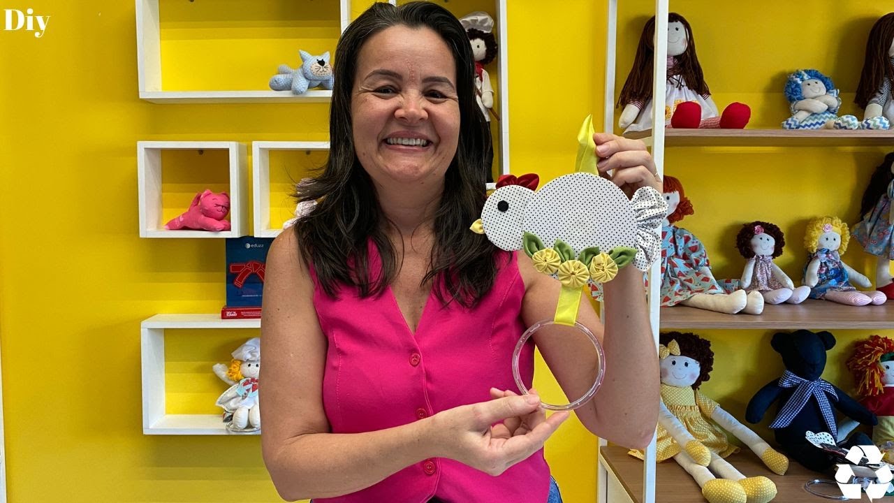 [DIY] Djanilda Ferreira держатель для полотенец с курицей и компакт-диск