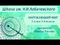 Окружающий мир 2 класс 3-4 недели. Живая и неживая природа. Явления природы. Погода