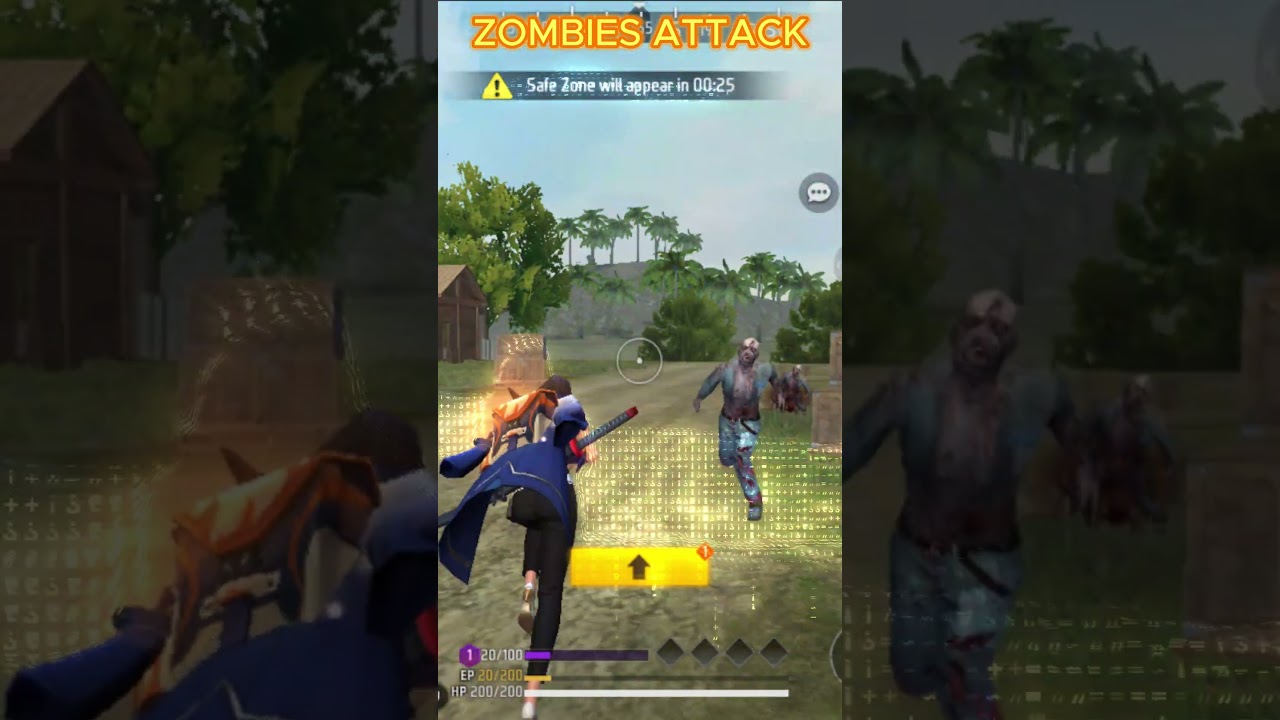 ZOMBIES KILLED IN BULK - FREE FIRE MAX || 