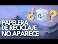 Papelera de reciclaje no aparece en el escritorio | Soluciones Windows 10 y 11 🔥✅