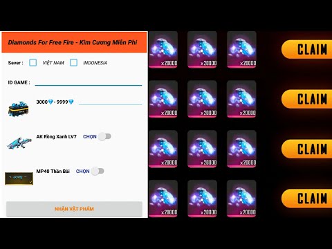 Video Cách Tải Ứng Dụng N.H.Ậ.N Kim Cương Free Fire Miễn Phí... - youtube