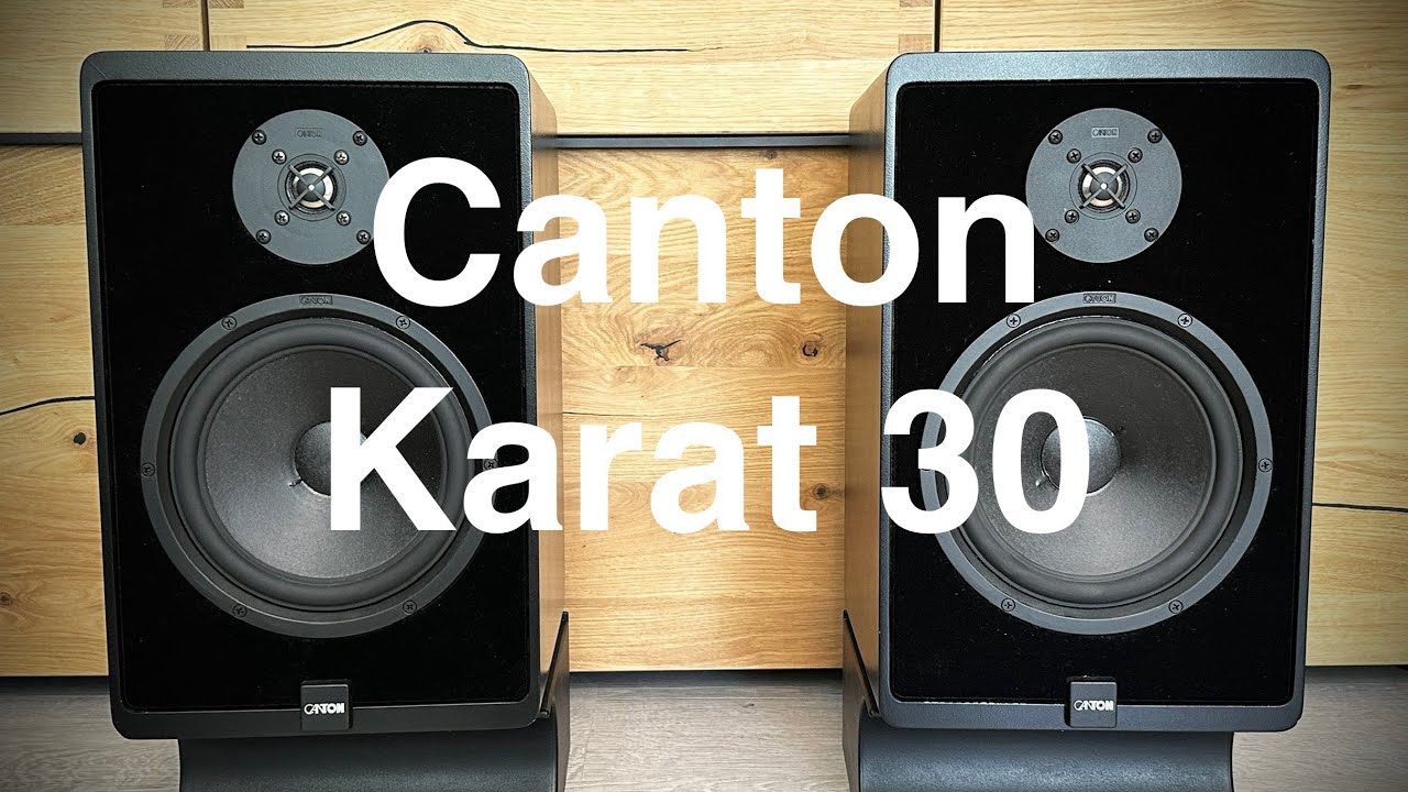 CANTON Karat 30 Speakers Demo - YouTube