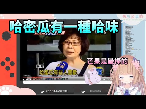 【茸茸鼠Komame 】哈密瓜有一種哈味!?【もちこまめ】【迷因】【VTuber】【實況精華】