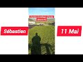 Sbastien braud 11 mai chantier d ensilage d herbe dans le 43