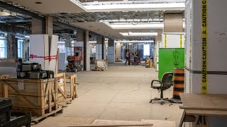 Here's a sneak peek of the construction at union station in toronto
